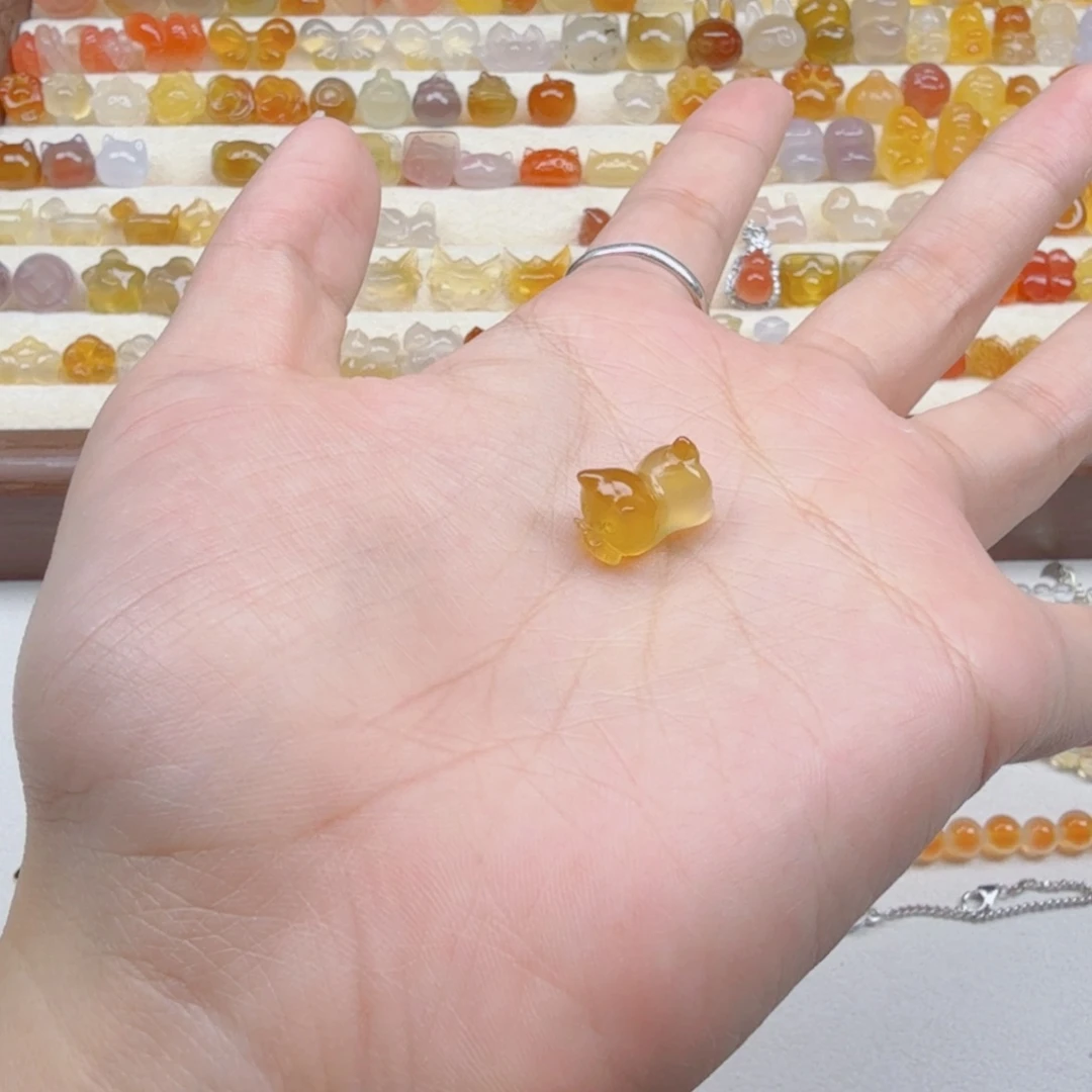 玛瑙/玉髓合金颈饰