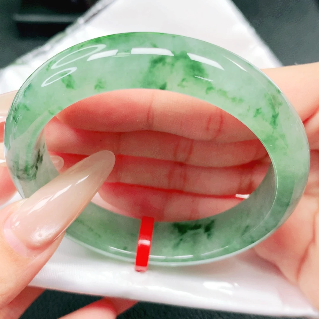 翡翠未镶嵌手镯56