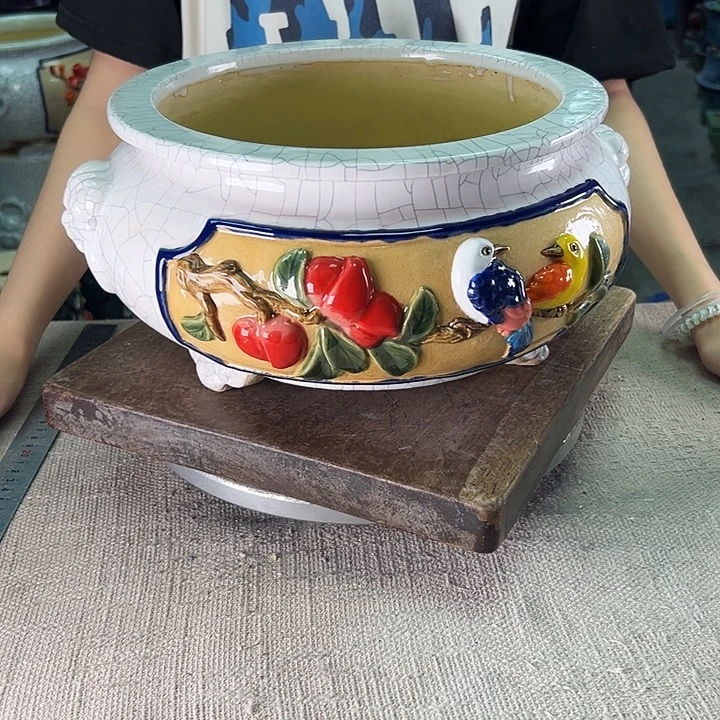 泳坤堂石湾盆陶瓷