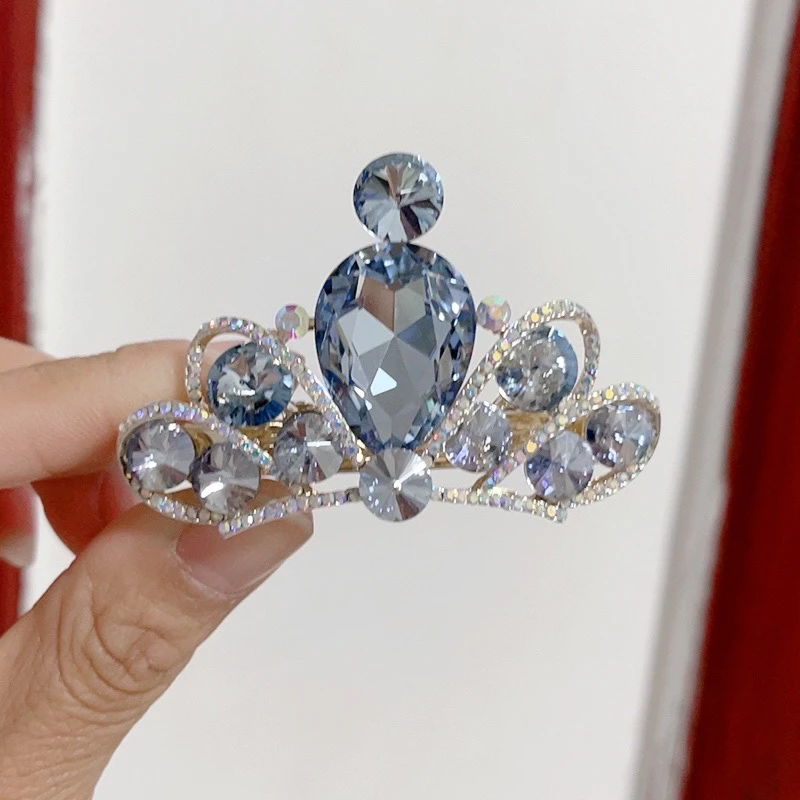 秋冬新款百搭款黄冠6公分小弹002半扎