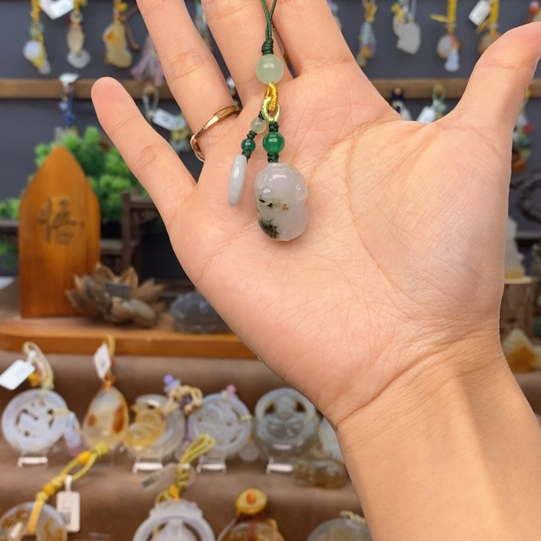 玛瑙/玉髓车挂未镶嵌666666