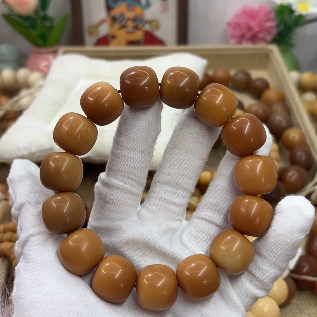 菩提根/象牙果吊坠18干磨瑕疵落地果糖油036