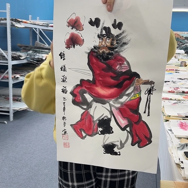 国画纯手绘作品图