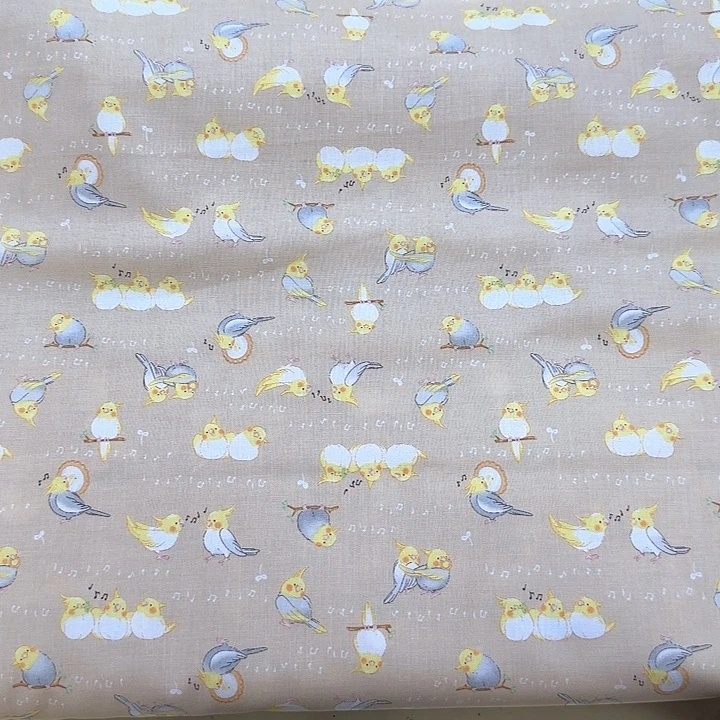 JP cosmo卡其色音符鸟20支半米*110