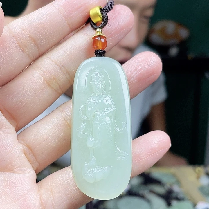 颈饰未镶嵌和田玉