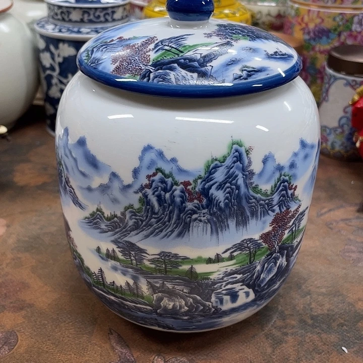 陶瓷罐茶叶罐密封罐储物罐