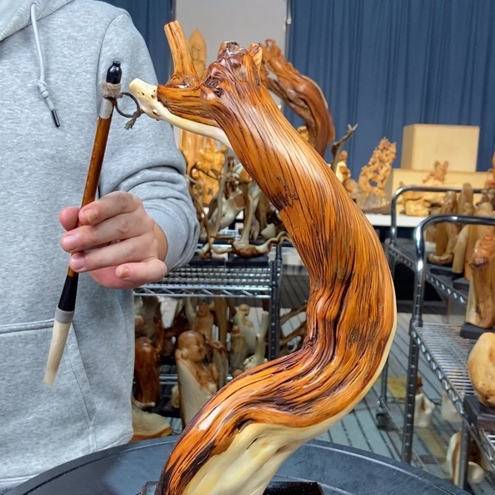 柏木（崖柏）随型摆件