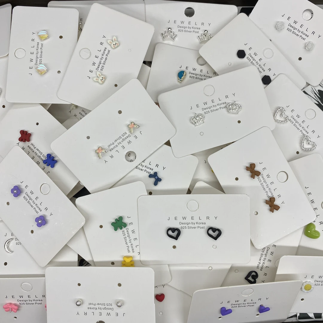 铜合金耳饰 小耳钉宠粉【直播拆】养耳洞可爱简约盲袋小仙女 NO退换