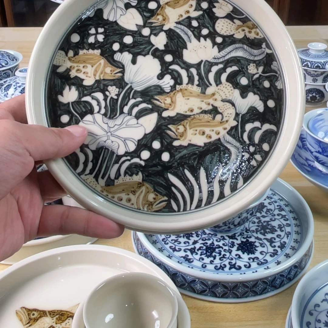 景德镇手工手绘茶具