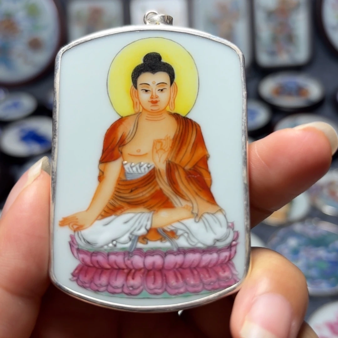 瓷片美****9大日如来佛祖一个