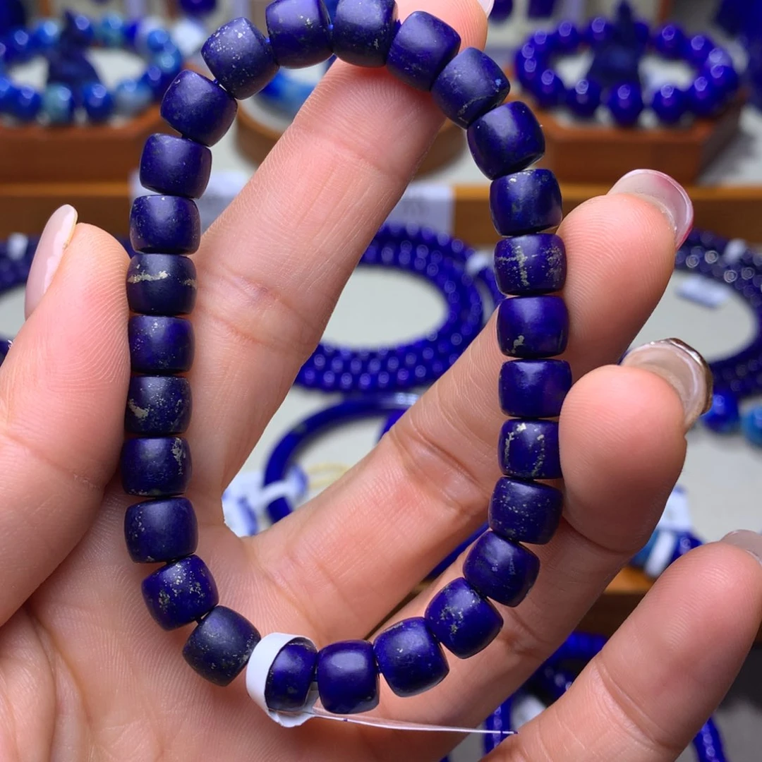 青金石手串未镶嵌8mm229