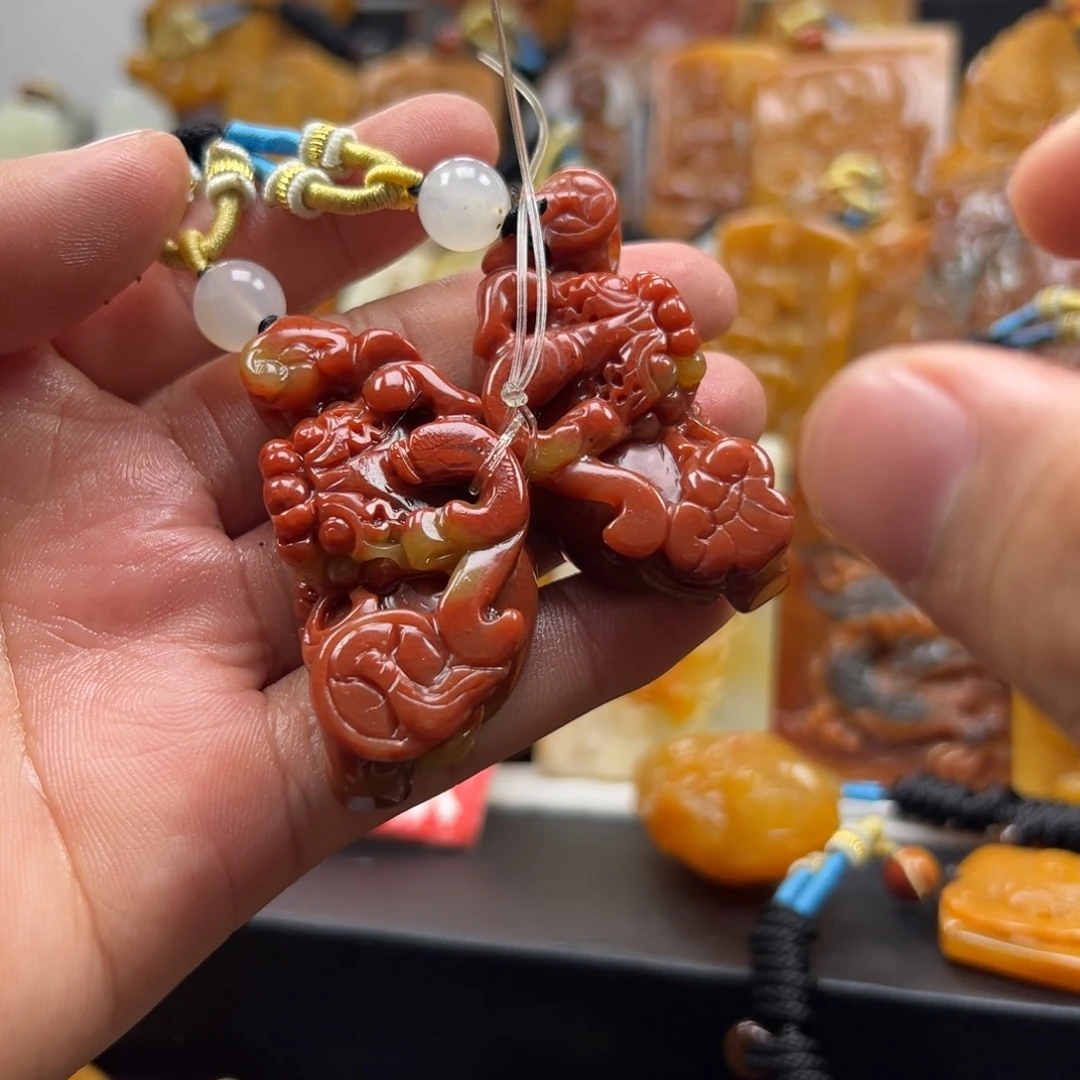 石英质玉（黄龙玉）未镶嵌hly