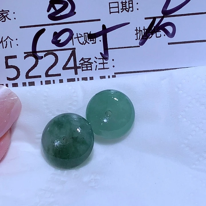 金***柱颈饰未镶嵌翡翠bbh