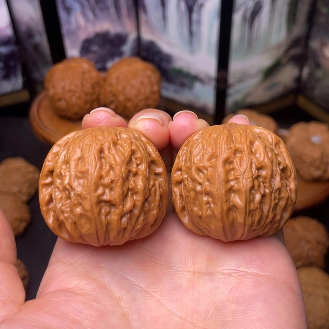 文玩核桃把件39铁锤