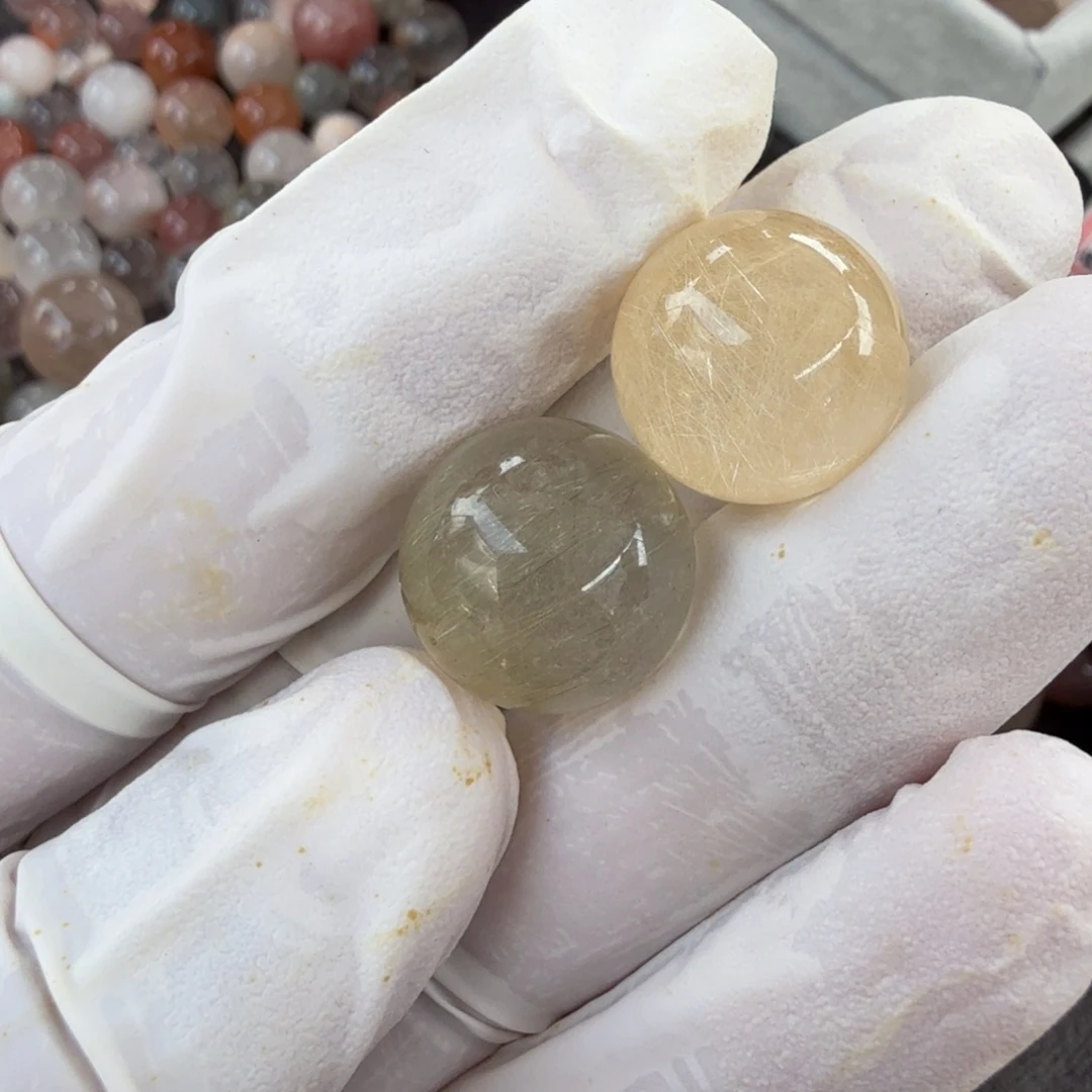 墨***释水晶珠宝半成品未镶嵌