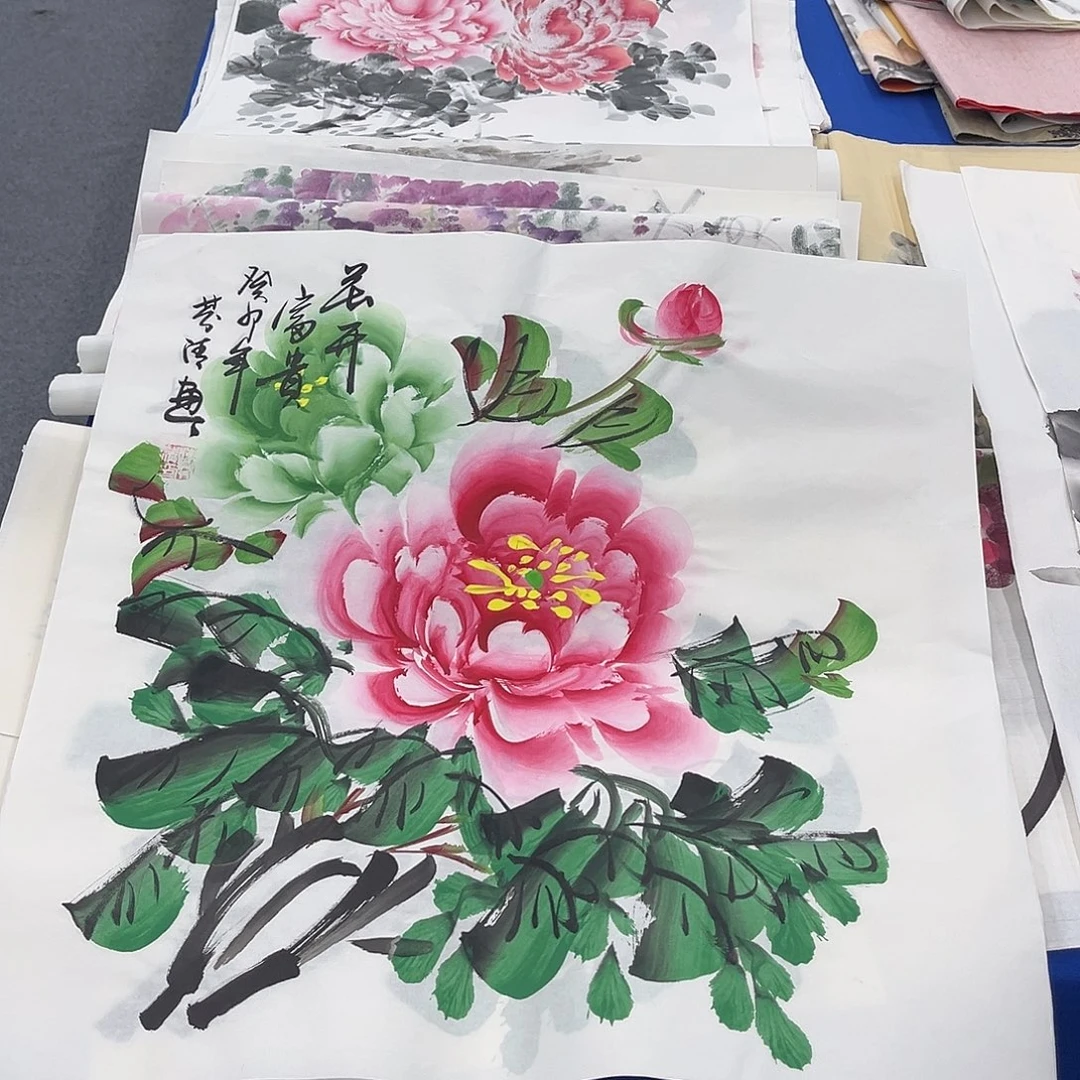 国画纯手绘作品欣赏纯手绘作品欣赏