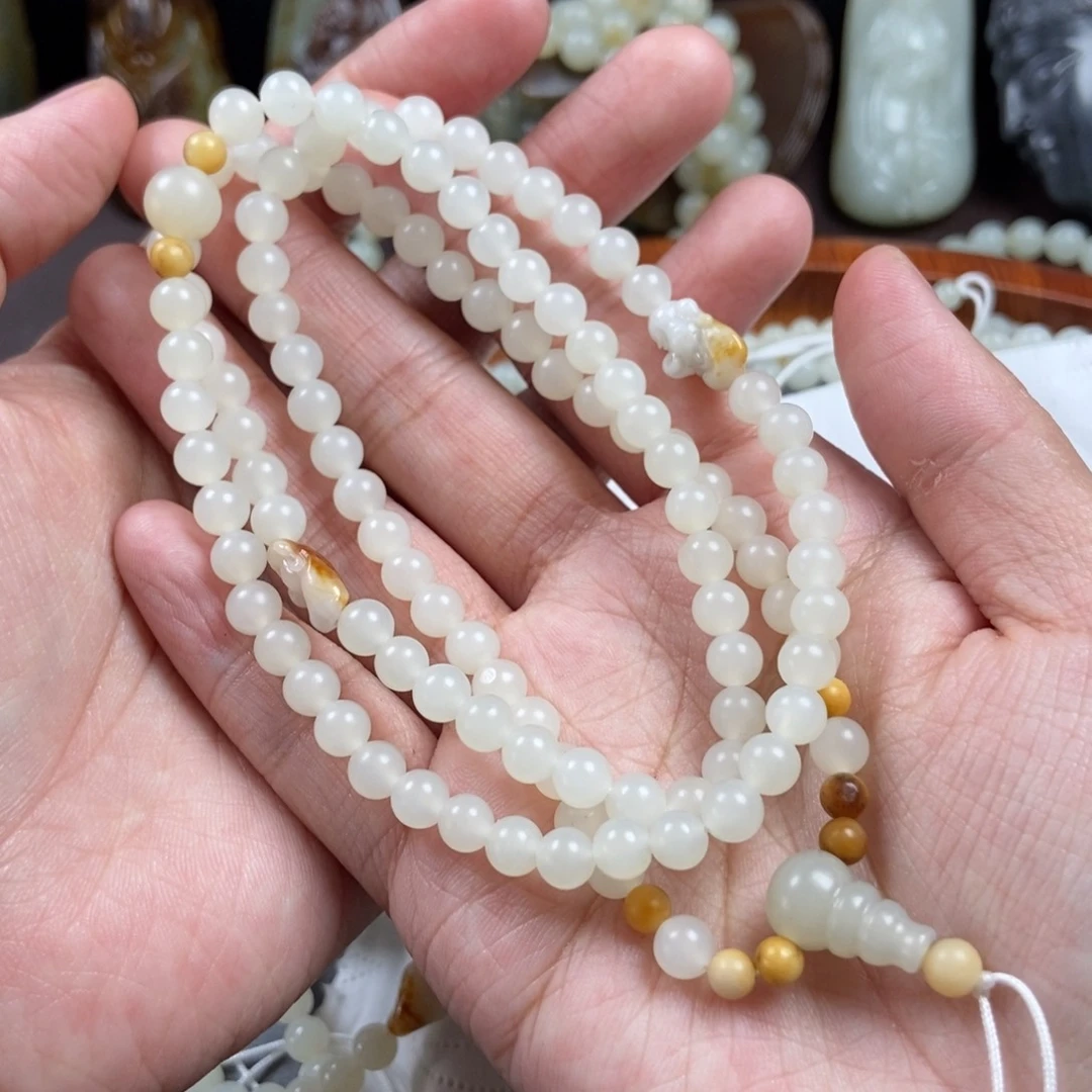 和田玉把件未镶嵌@**果