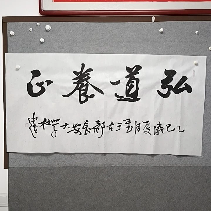 书法弘道养正榜书大字书法