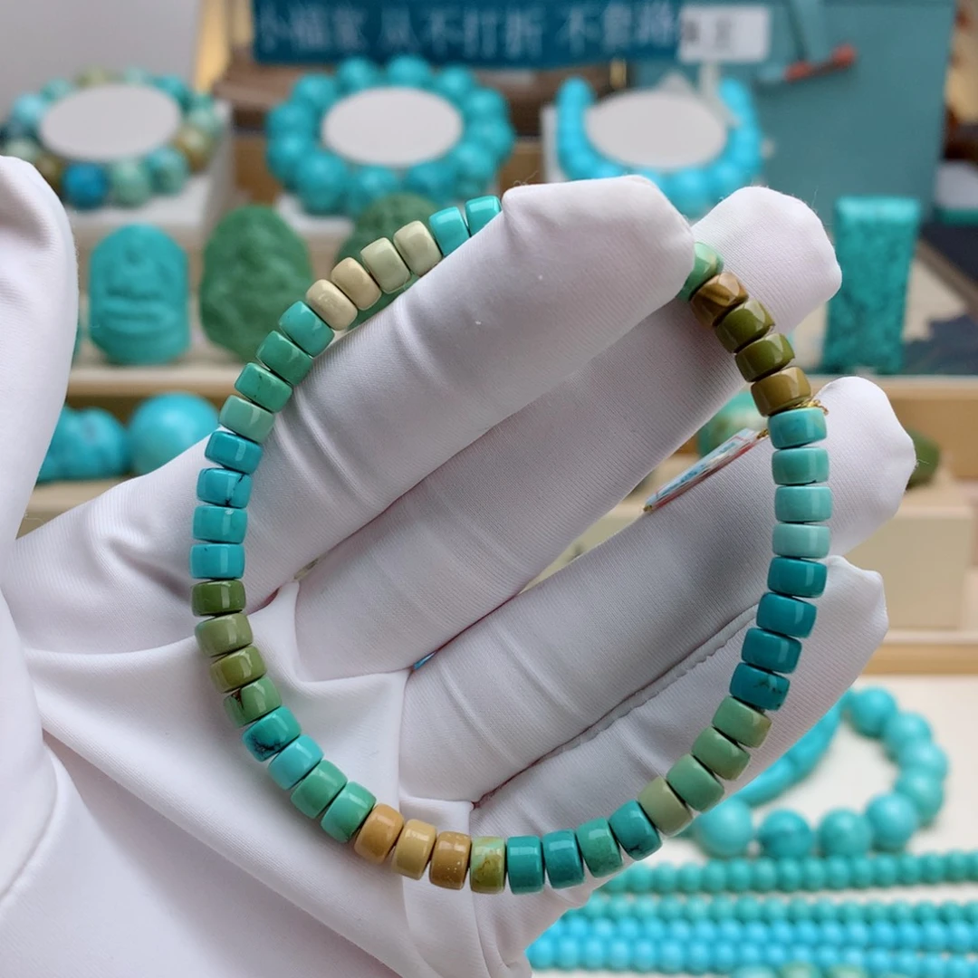 绿松石未镶嵌挂件