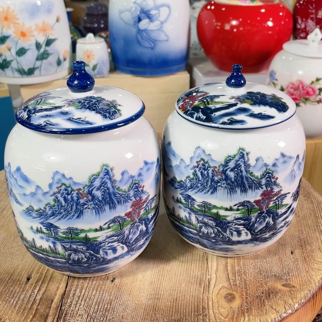 【闪购商品】罐陶瓷茶叶罐密封罐