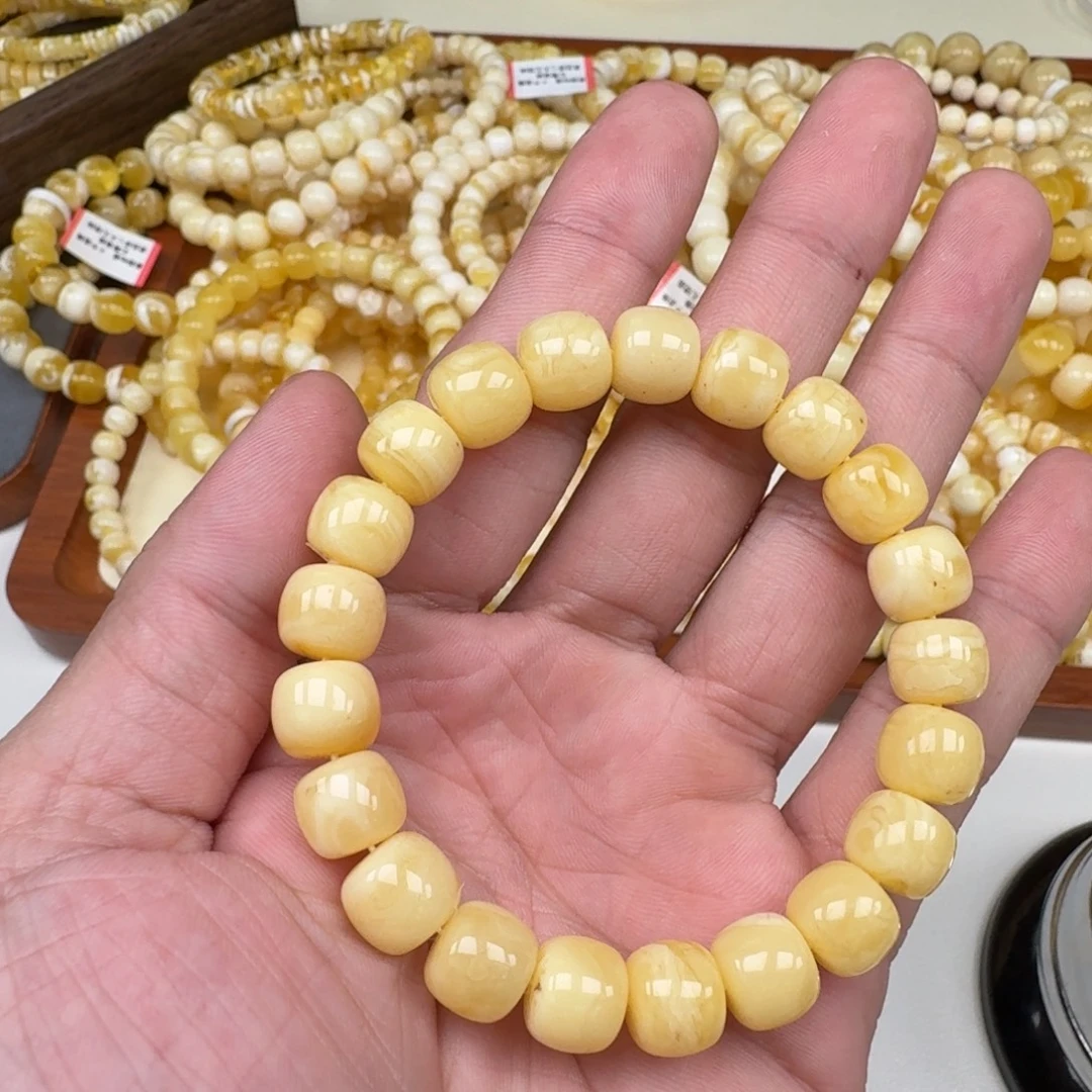 手链琥珀未镶嵌10.7mm