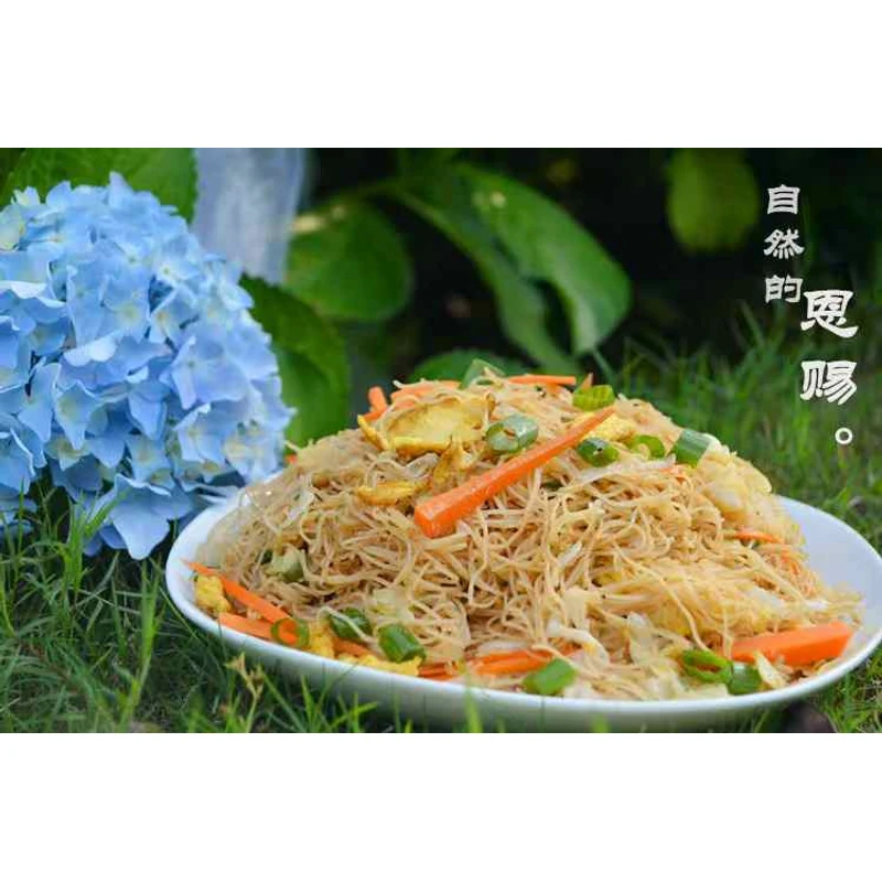 【何浩楠董事长家乡特产】纯手工粉干缙云土特产农家自制细米粉米线