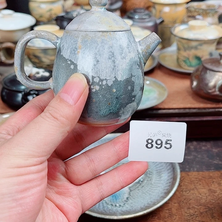 沁庐柴窑古法柴烧全手工茶具