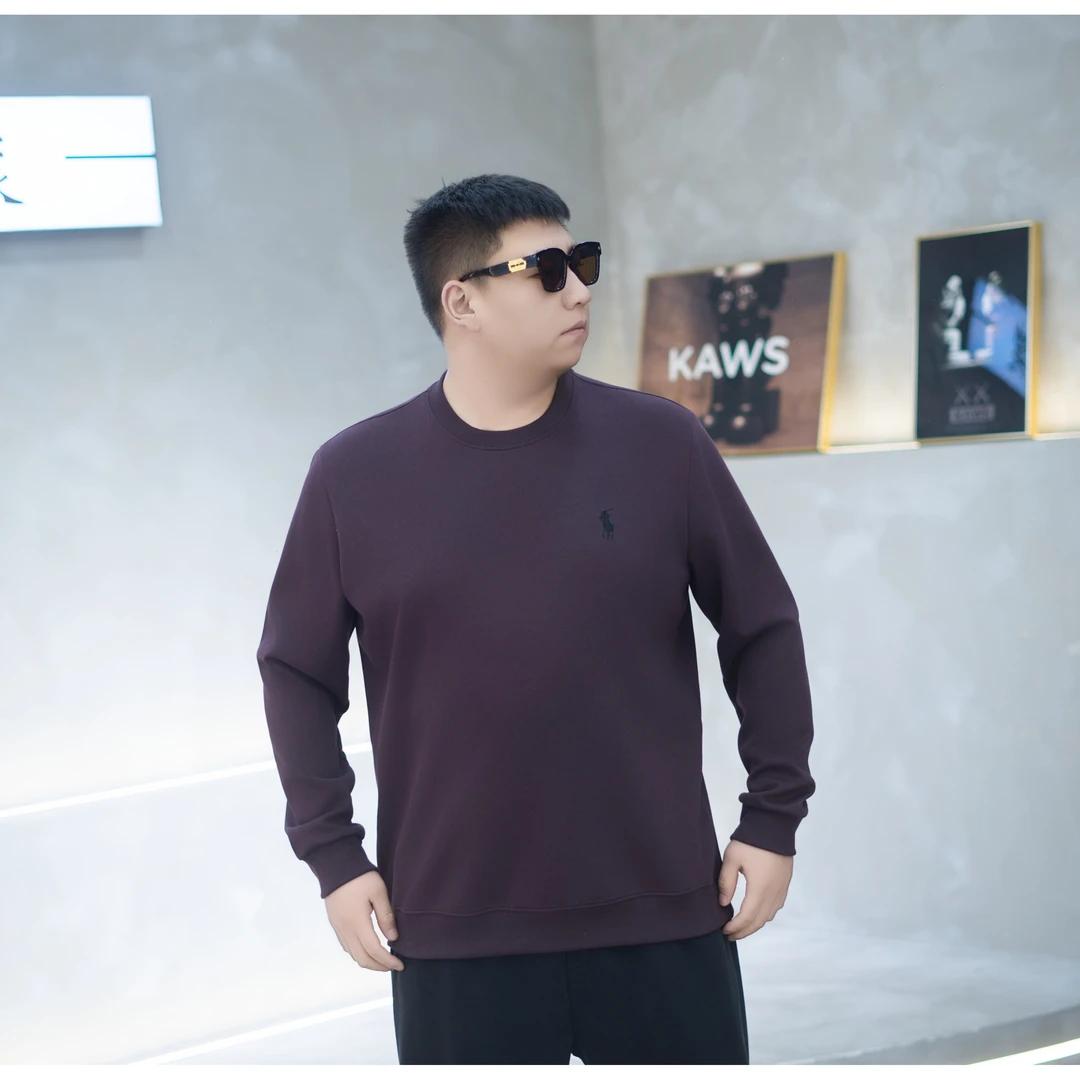 P大码男装 春季新款 刺绣图案 卫衣71287