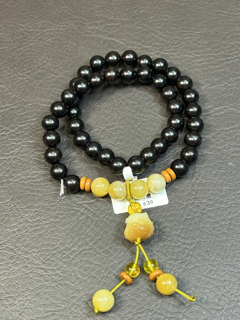 黑檀醒狮双圈 XX0818