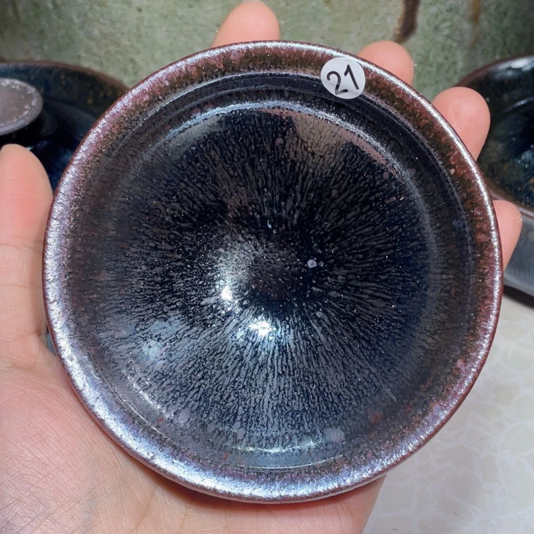 贾***浩茶盏龙窑柴烧建盏21
