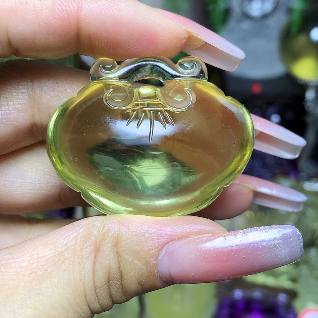 颈饰水晶未镶嵌天然