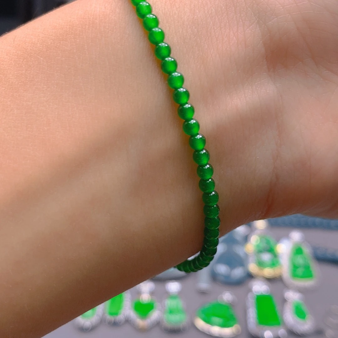 翡翠戒指未镶嵌天然翡翠