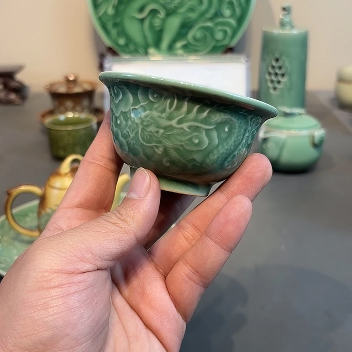 瓷片龙泉青瓷福利青瓷