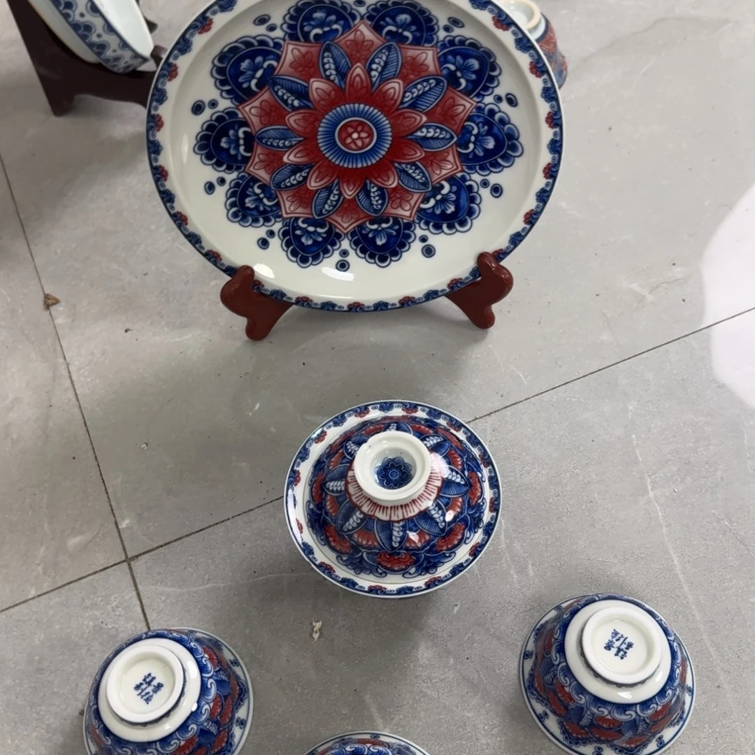 摆件曼陀罗花五件套