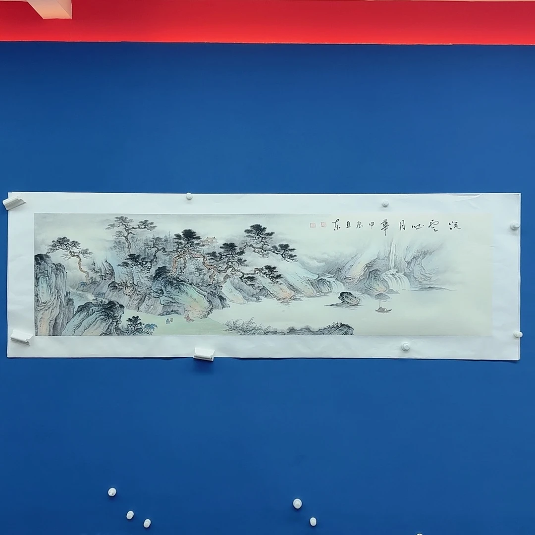 国画多次参加国内外大型