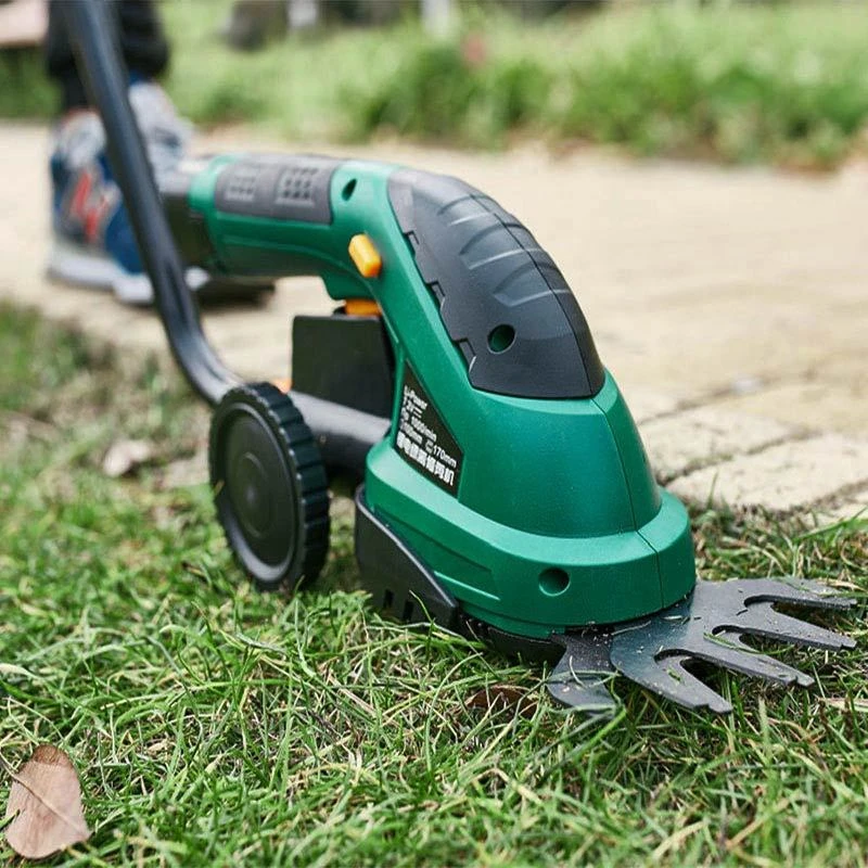 新疆西藏包邮割草机电动小型家用除草打草绿篱笆修枝园艺充电式锂