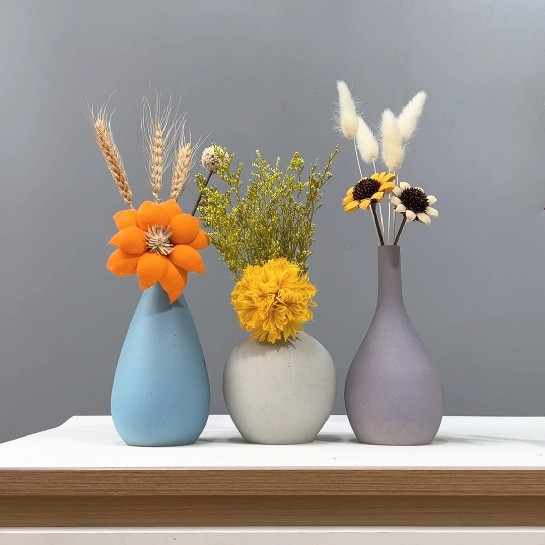 瓶花瓶带花高度20-30厘米左右