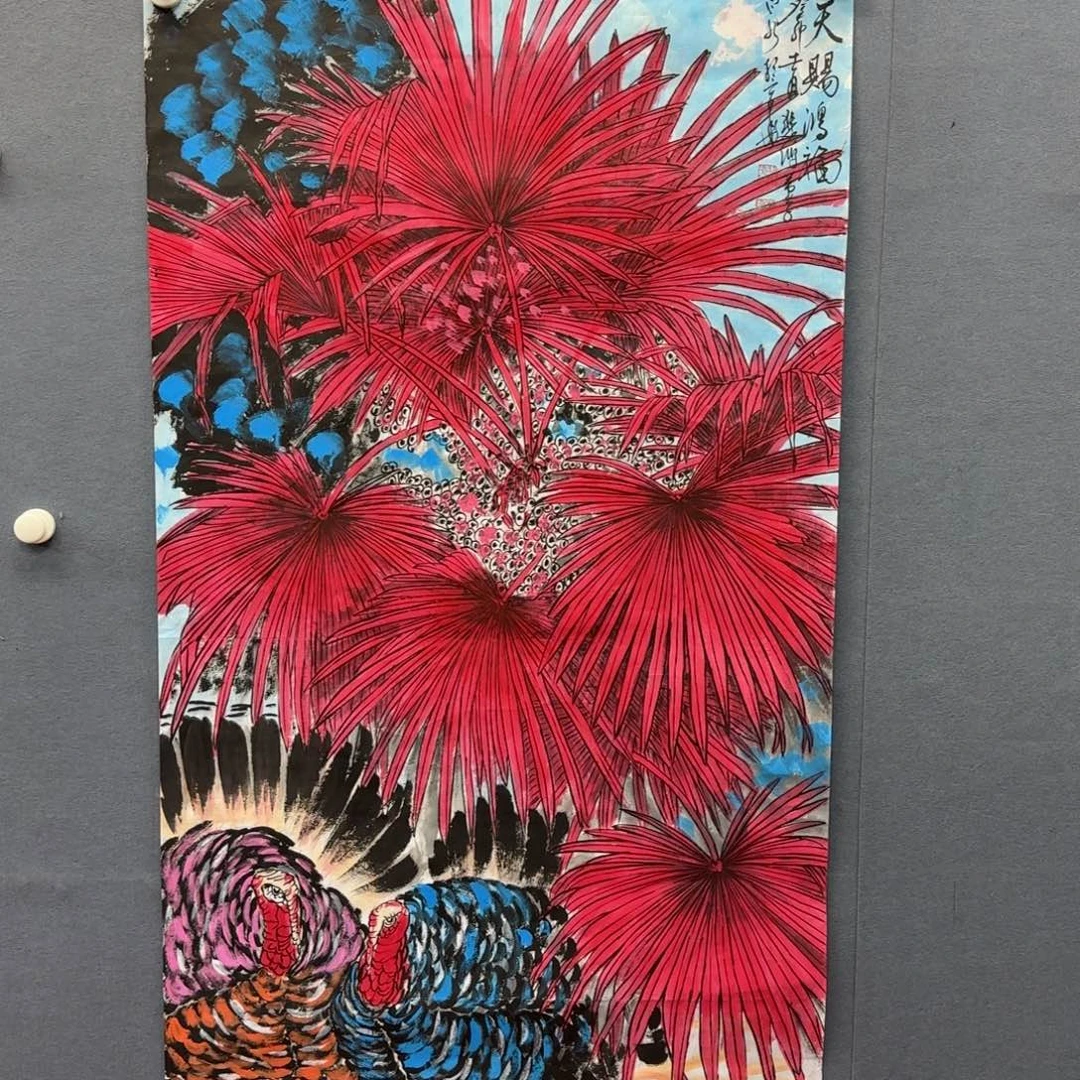 书法书法作品多次参加