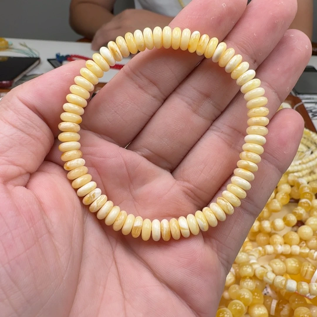 手链琥珀未镶嵌蜜蜡手串