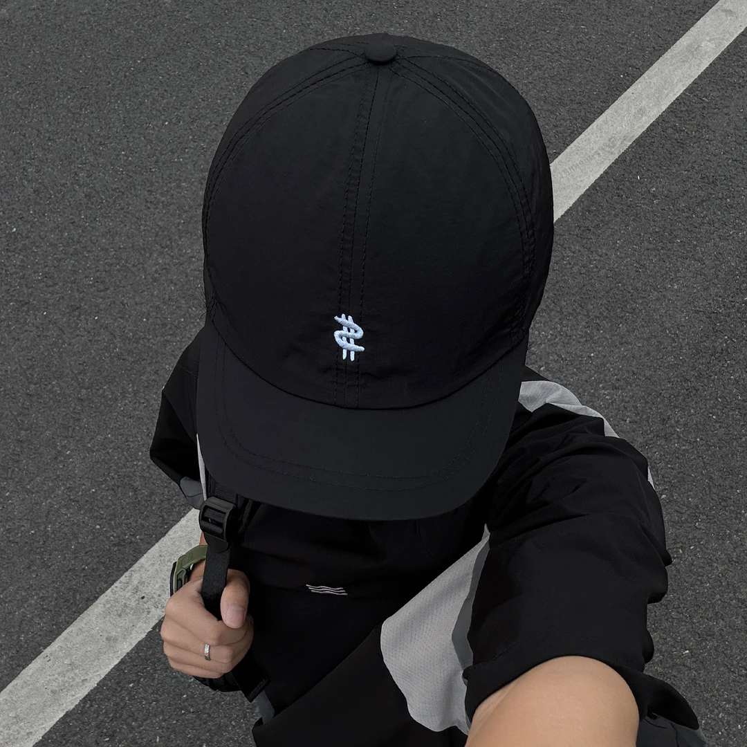 CHUNCC帽子男士夏季防紫外线鸭舌帽户外钓鱼遮阳帽速干透气棒球帽