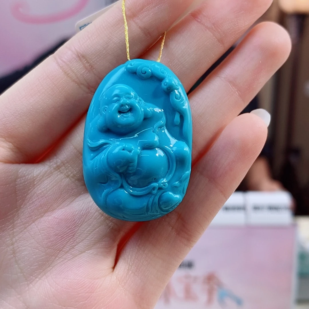 阿***若未镶嵌绿松石珠宝奇石