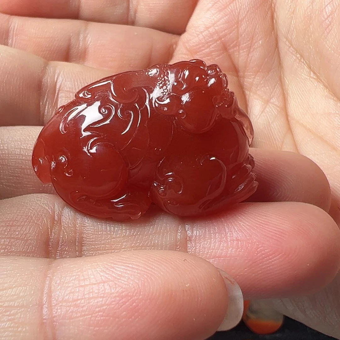 南红玛瑙未镶嵌颈饰