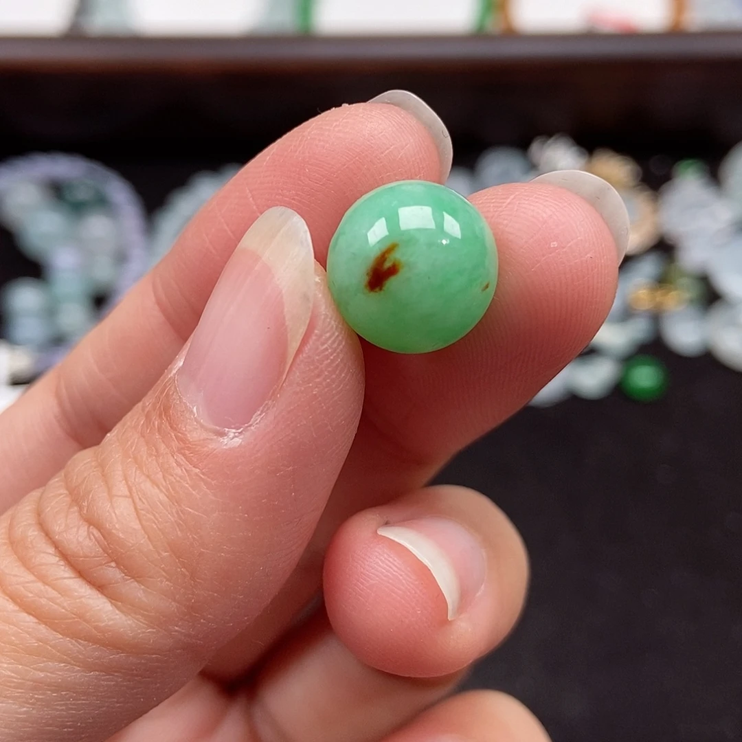 翡翠未镶嵌手串卡12