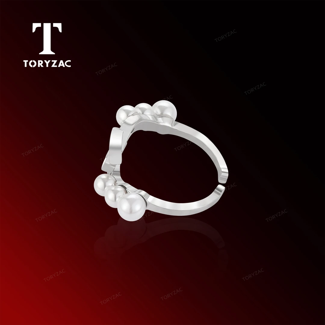 镀k金 锆石轻奢时尚个性设计感戒指 2649