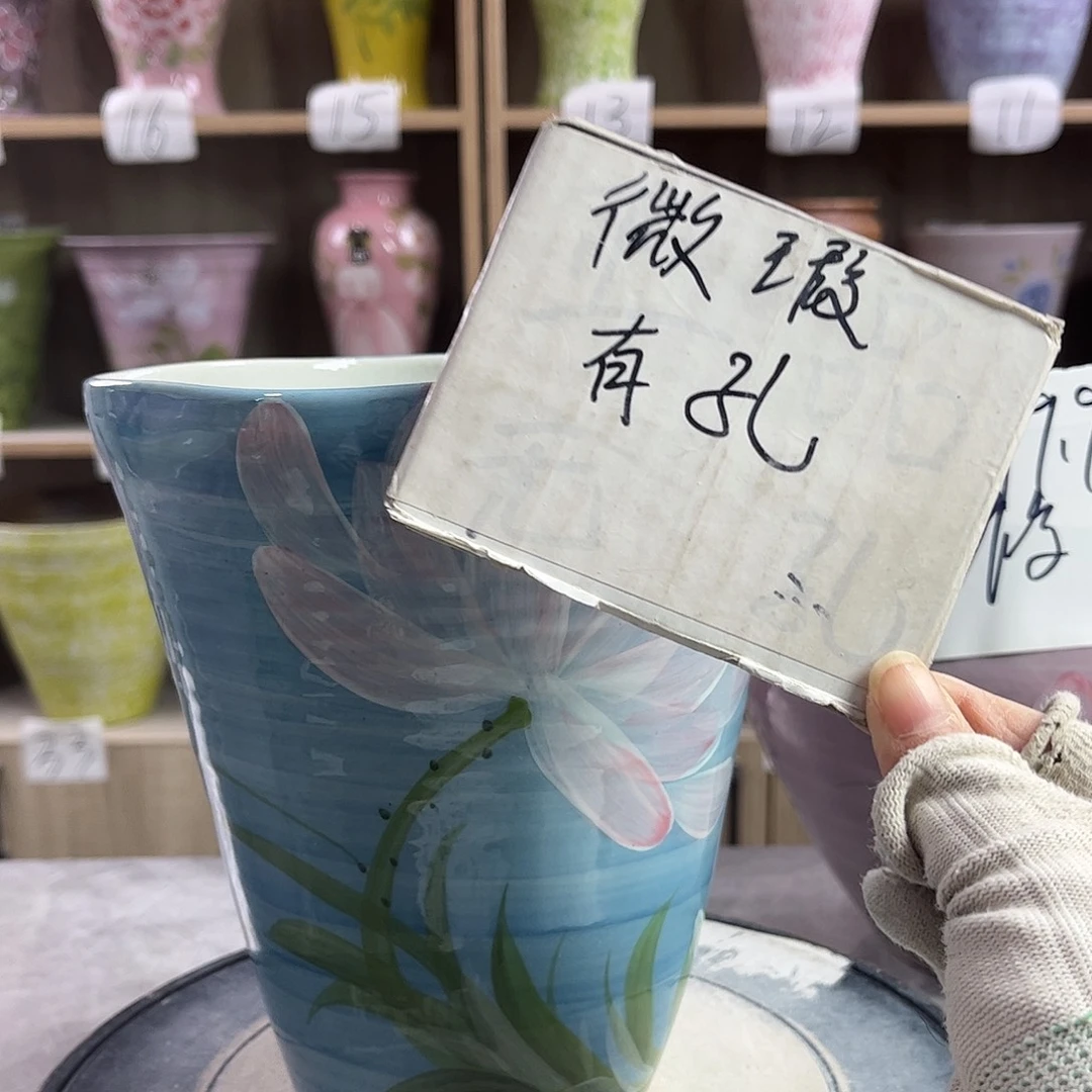 景德镇陶瓷花盆花盆