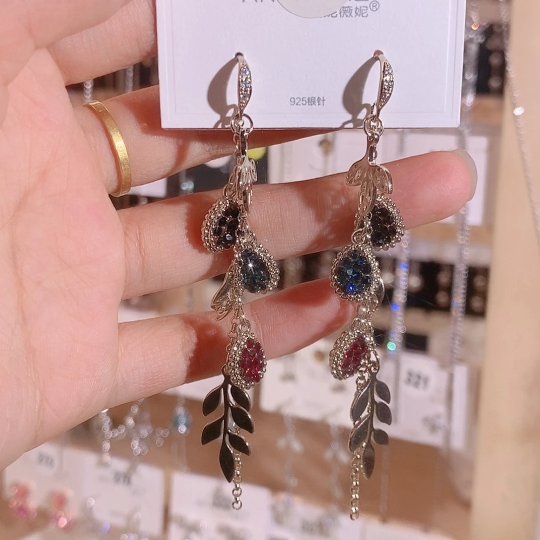 ღ***兰铜合金925银锆石302手工款