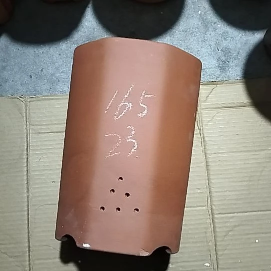 紫砂红泥八方一个