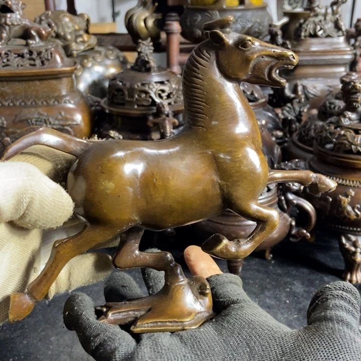 铜器工艺品摆件香炉摆件