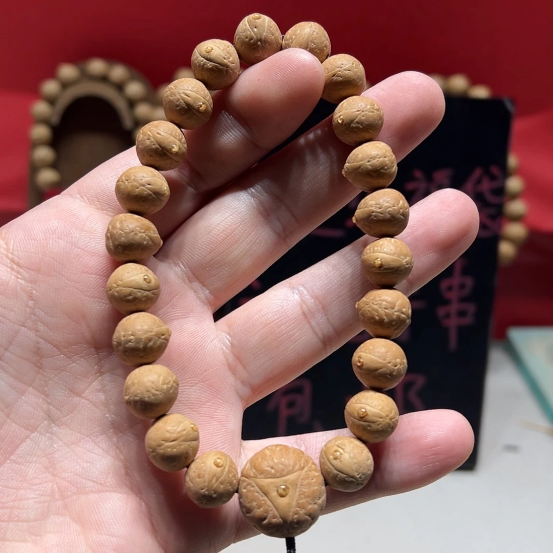 凤眼菩提手串11.5mm尼泊尔凤眼菩提单圈