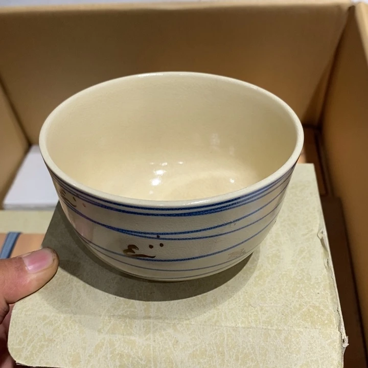 日本淘器抹茶碗大漏